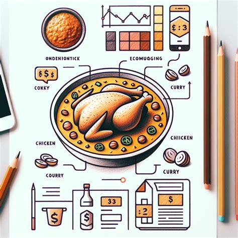 Infografika: Základný postup prípravy kuracieho kari a tipy na dochutenie korením