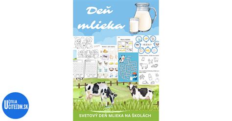 Deti tvoria plagát k Dňu mlieka