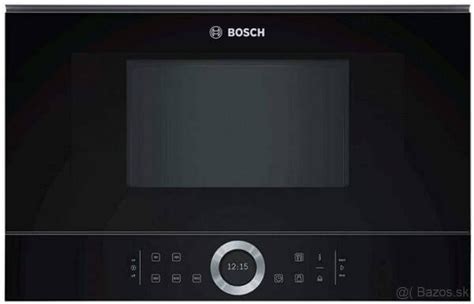 Vstavaná mikrovlnná rúra Bosch HMT75M624 v kuchyni