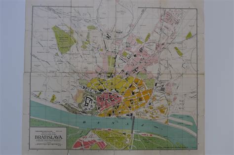 Mapa doručovacích oblastí Bratislavy