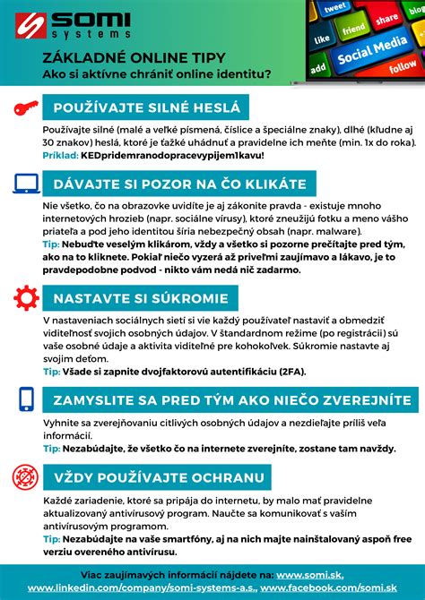 Infografika: Základné bezpečnostné tipy