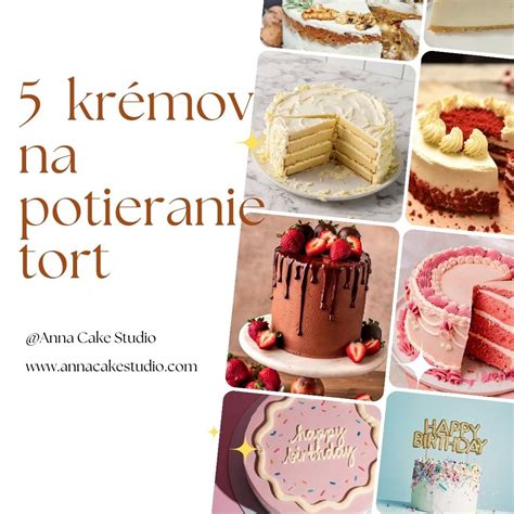 Schéma vrstiev torty a krémov