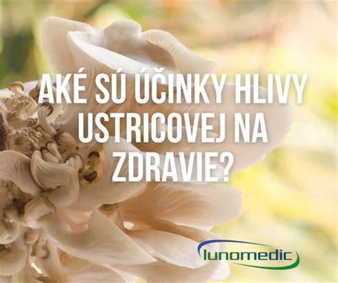 Infografika: Základné zloženie hlivy ustricovej a hlavné účinky na zdravie