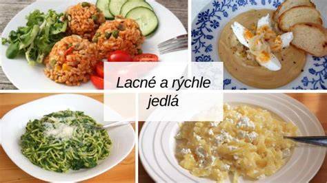 Infografika: jednoduché tipy na rýchle jedlá