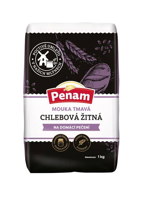 Infografika: Porovnanie zložení a nutričných hodnôt dvoch druhov Penam celozrnných žitných chleba