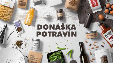 Schéma tokov: Donáška potravín zo supermarketov