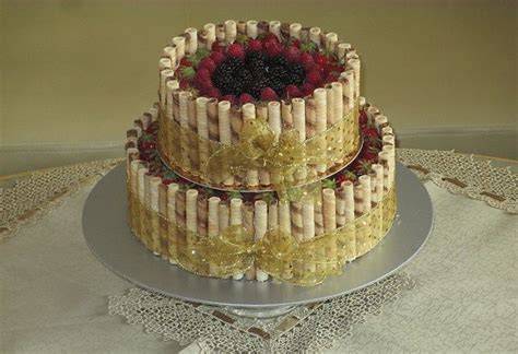 Slávnostná torta - Schwarzwaldská torta - ukážková fotografia