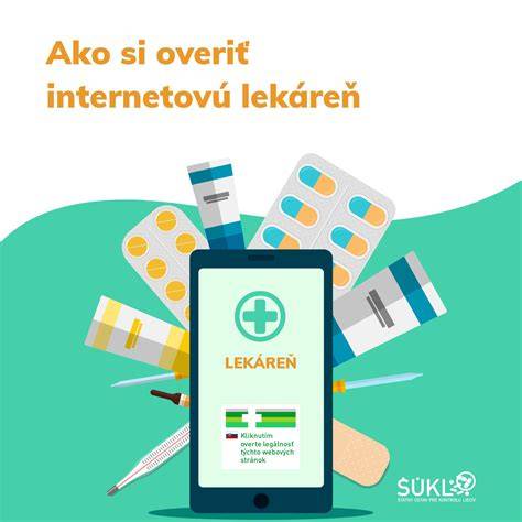 Infografika: Bezpečný nákup liekov online a overenie dôveryhodnosti lekárne