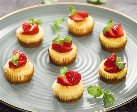Mini cheesecaky v bezlepkovej verzii: obrázok