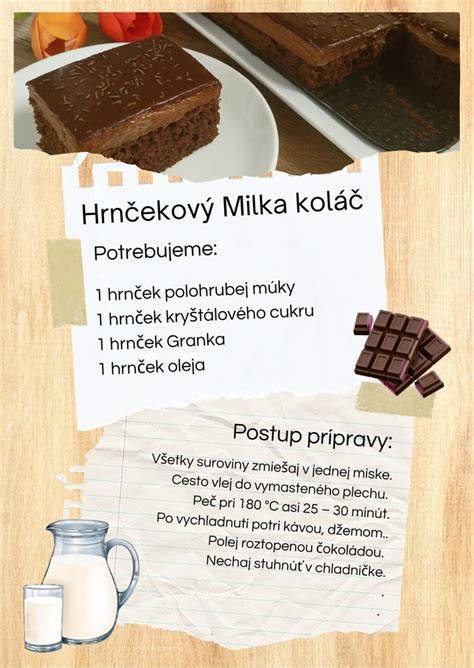 Infografika: Zloženie hrnčekového receptu a postup v krátkych krokoch