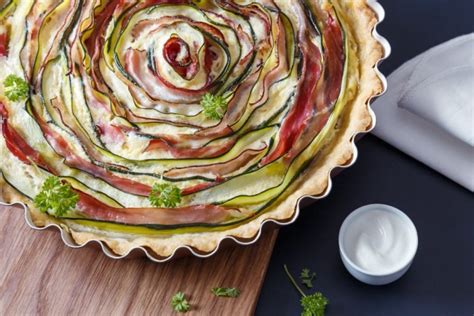 Fotografia cuketového quiche ako inšpirácia