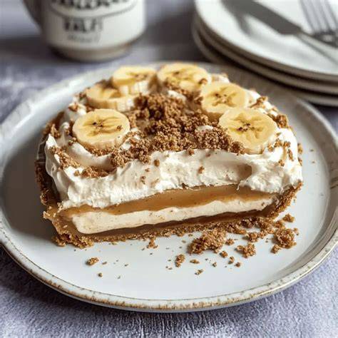 Banoffee Pie - hotový dezert