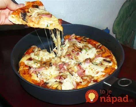 Rýchla pizza roláda - vizuál