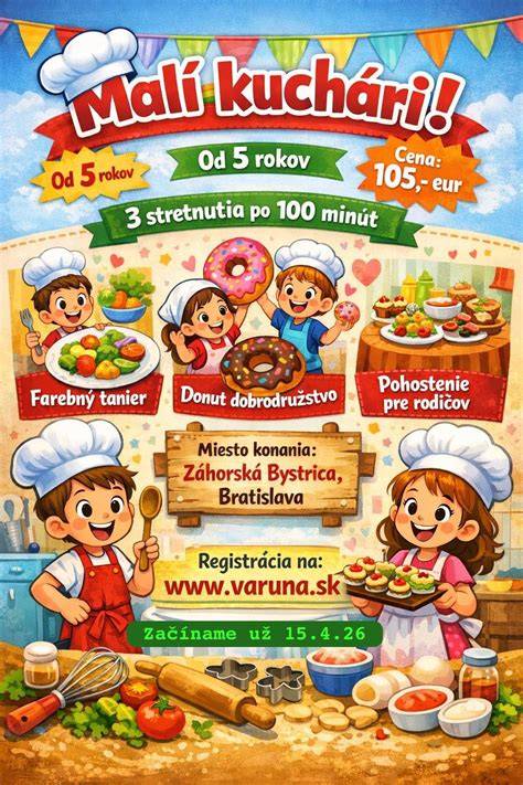 Interaktívna infografika: výhody kurzov varenia pre deti