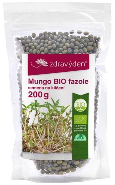 Bezpečný výber semienok na klíčenie mungo fazule