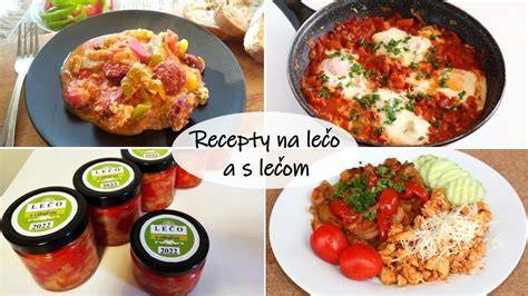 Grafika: Lečo - recepty a pomery surovín