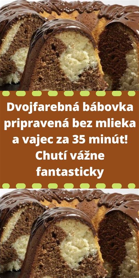 Obrázková infografika: postup prípravy dvojfarebnej bábovky