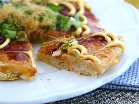 Obrázok: Okonomiyaki - japonská omeleta