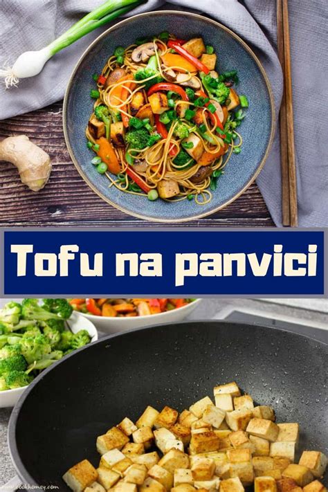 Infografika: Rýchly postup prípravy tofu so zeleninou
