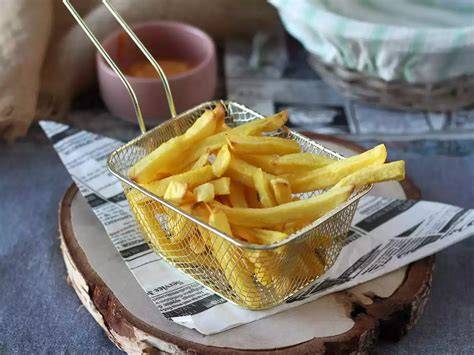 domáce hranolky v koši air fryer