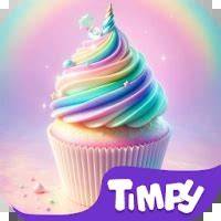 Timpy Sweet Bakery House Games - úvodná ilustračná infografika pečenia a dekorovania tort
