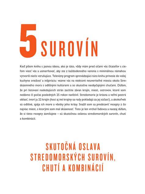Ukážka interaktívnych receptúr a výberov surovín