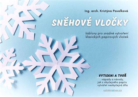 Inštruktážna infografika: kroky výroby snehovej vločky z papiera