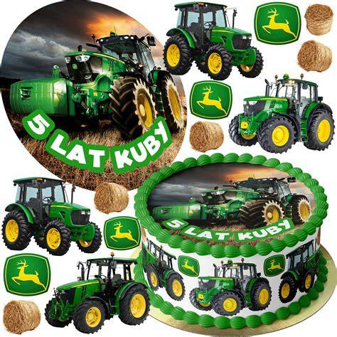 traktor tvarena forma torta