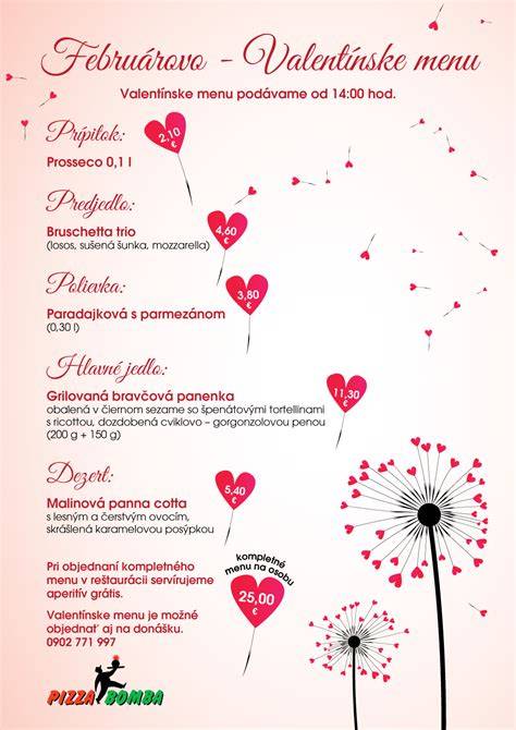 Tagimg: Valentínske menu - vizuál