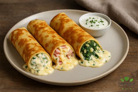 tagimg: kefírové palacinky so slanou náplňou a syrom