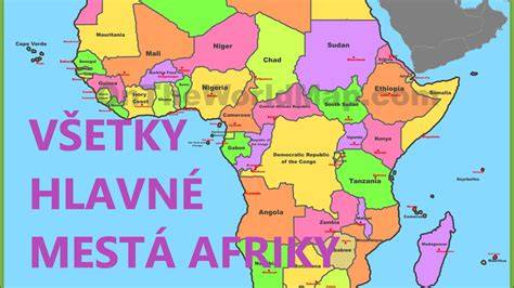 Mapa afrických regionálnych chutí a typických surovín