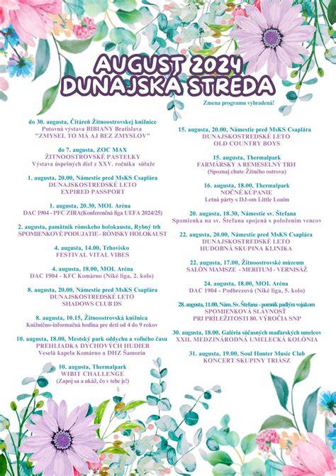 Infografika: Prehľad denného menu a rozvozu v Dunajskej Strede