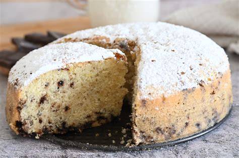 Stracciatella torta - textúry a vnútro