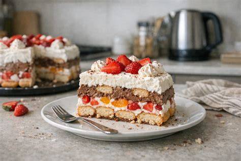 Jednoduchá piškótová torta a postup vrstvenia