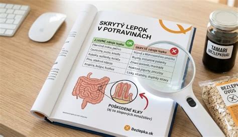 Infografika: Belezpečné potraviny a skrytý lepok