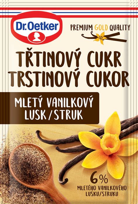 Infografika: Dr. Oetker produkty s vanilkou - prehľad a tipy na použitie