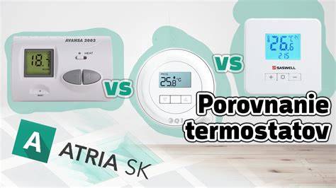 Infografika: porovnanie mechanických a elektronických termostatov v oplatkovačoch