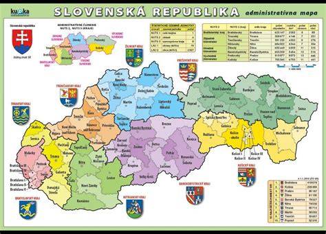 Mapa regionálnych špecialít Slovenska