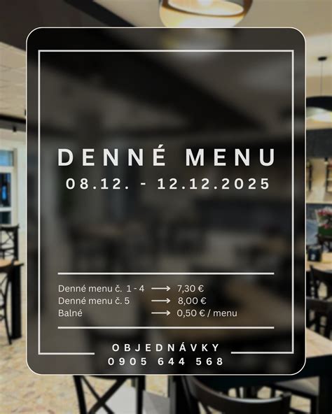 Infografika: Ako si vybrať denné menu v Pezinku
