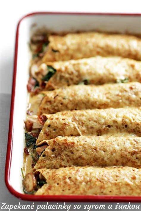 zapekané palacinky so syrom