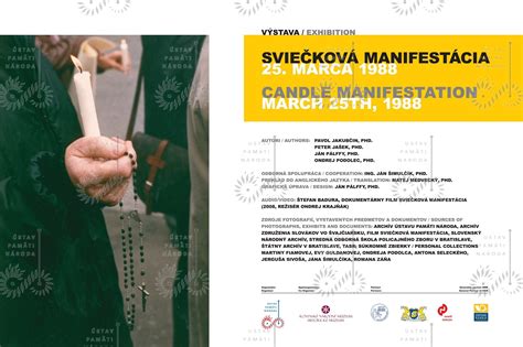 Infografika: Priebeh Sviečkovej manifestácie 25. marca 1988 a zásah VB