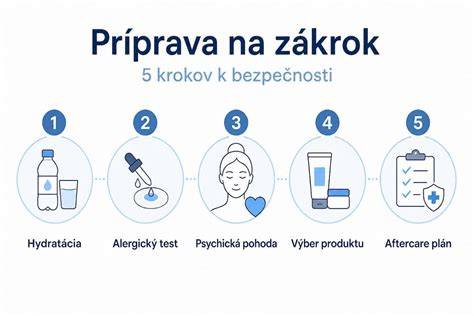 Infografika s krokmi prípravy srdcového korpusu a dekorovania