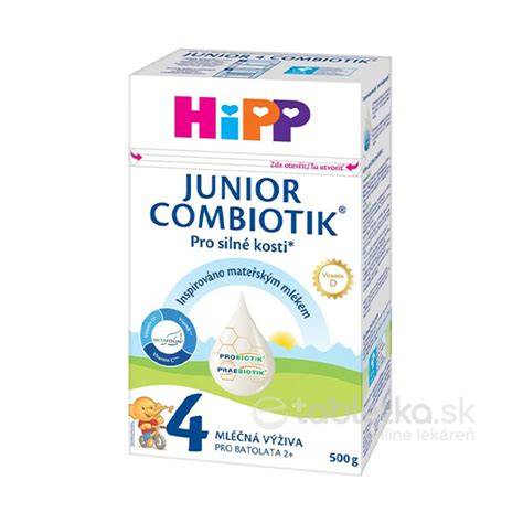 Infografika: HiPP 4 JUNIOR Combiotik® - čo obsahuje a pre koho je určené