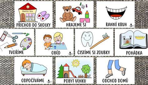 Infografika: Stručný prehľad denných činností v MŠ