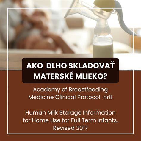 Infografika: Ako skladovať materské mlieko a ako rozmrazovať