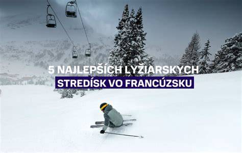 Informačná mapa lyžiarskych oblastí vo Francúzsku