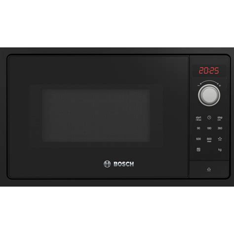 Bosch vstavané mikrovlnné rúry - čierne prevedenie