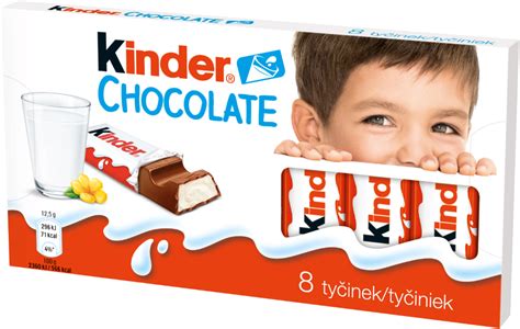 Zloženie Kinder čokolády