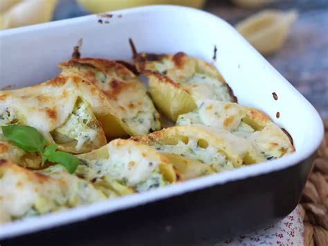 Krátka rekapitulácia tipov pre plnené conchiglioni