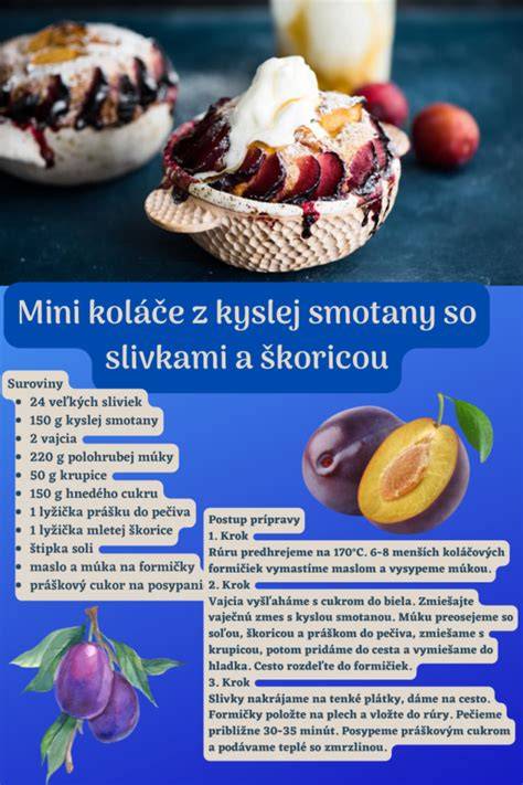 Infografika: Vzor mramorového koláča z kyslej smotany